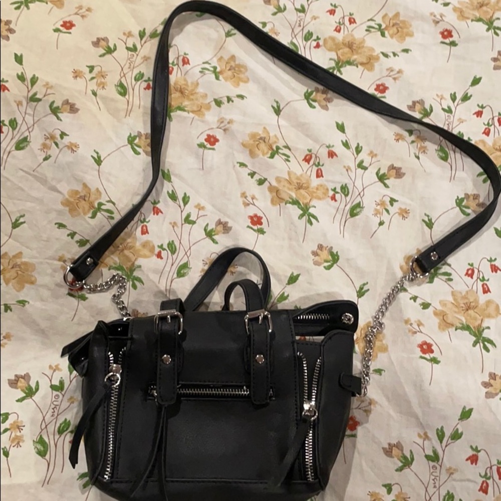 Black over the shoulder/cross body bag